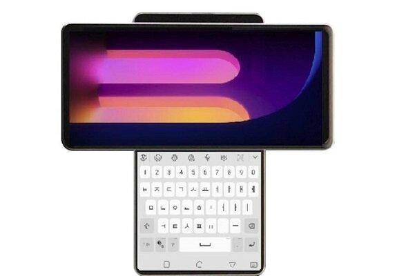 گوشی عجیب ال جی با نمایشگر دوگانه و چرخشی