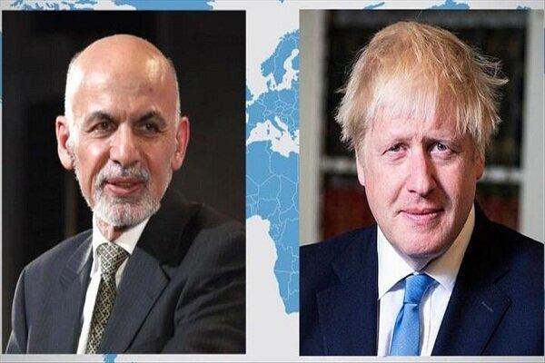 اشرف غنی و نخست وزیر انگلیس تلفنی گفتگو کردند اشرف غنی و نخست وزیر انگلیس تلفنی مصاحبه کردند