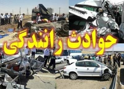 هشت مصدوم در حادثه رانندگی بابل