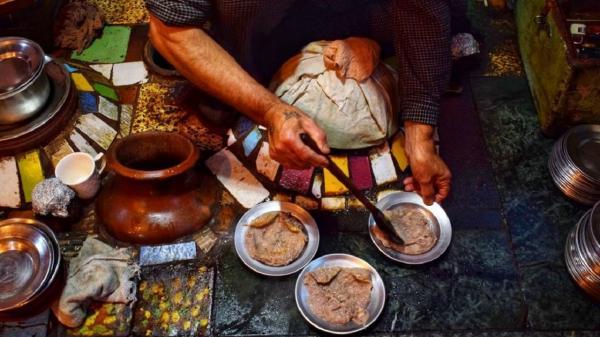 هریسا غذای لذیذ زمستانی کشمیری ها