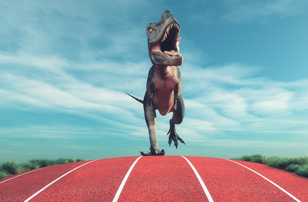 از کجا می دانیم دایناسورها با چه سرعتی می دویدند؟